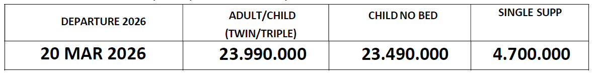 HARGA TOUR 10D CHENGDU